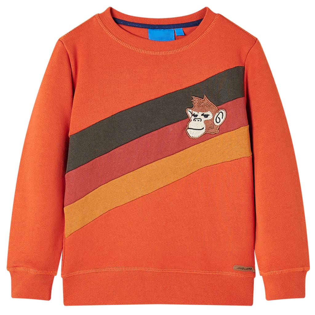 Pull pour enfants vidaxl 140 orange