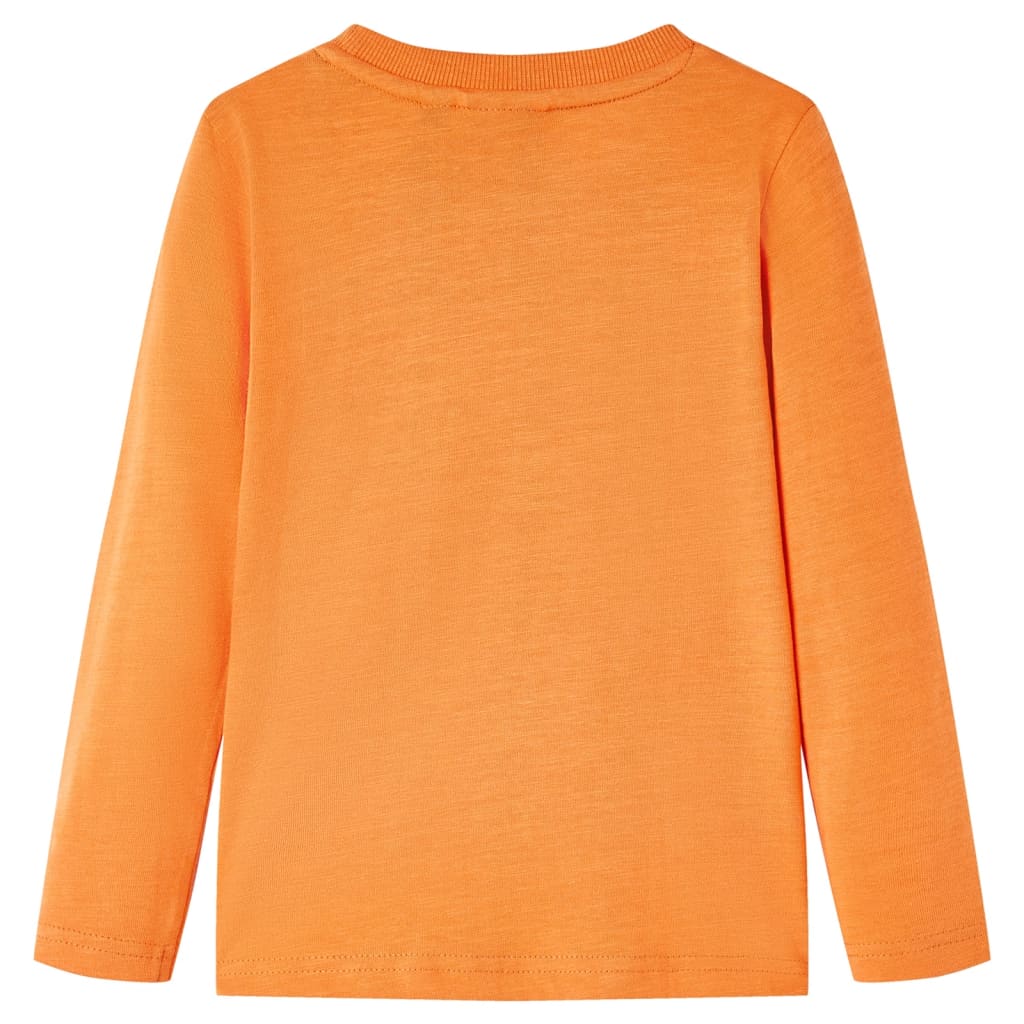 Vidaxl Children's Shirt à manches longues 128 Donkeroranje