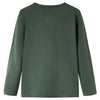 Vidaxl Children's Shirt à manches longues 104 Donkergroen