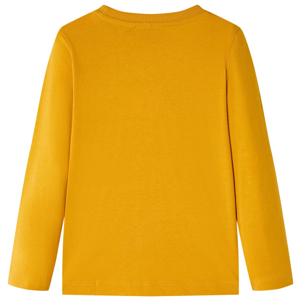 Vidaxl Children's Shirt à manches longues 116 Ochère -colored
