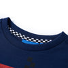 Vidaxl Child's Shirt à manches longues 140 bleu marine