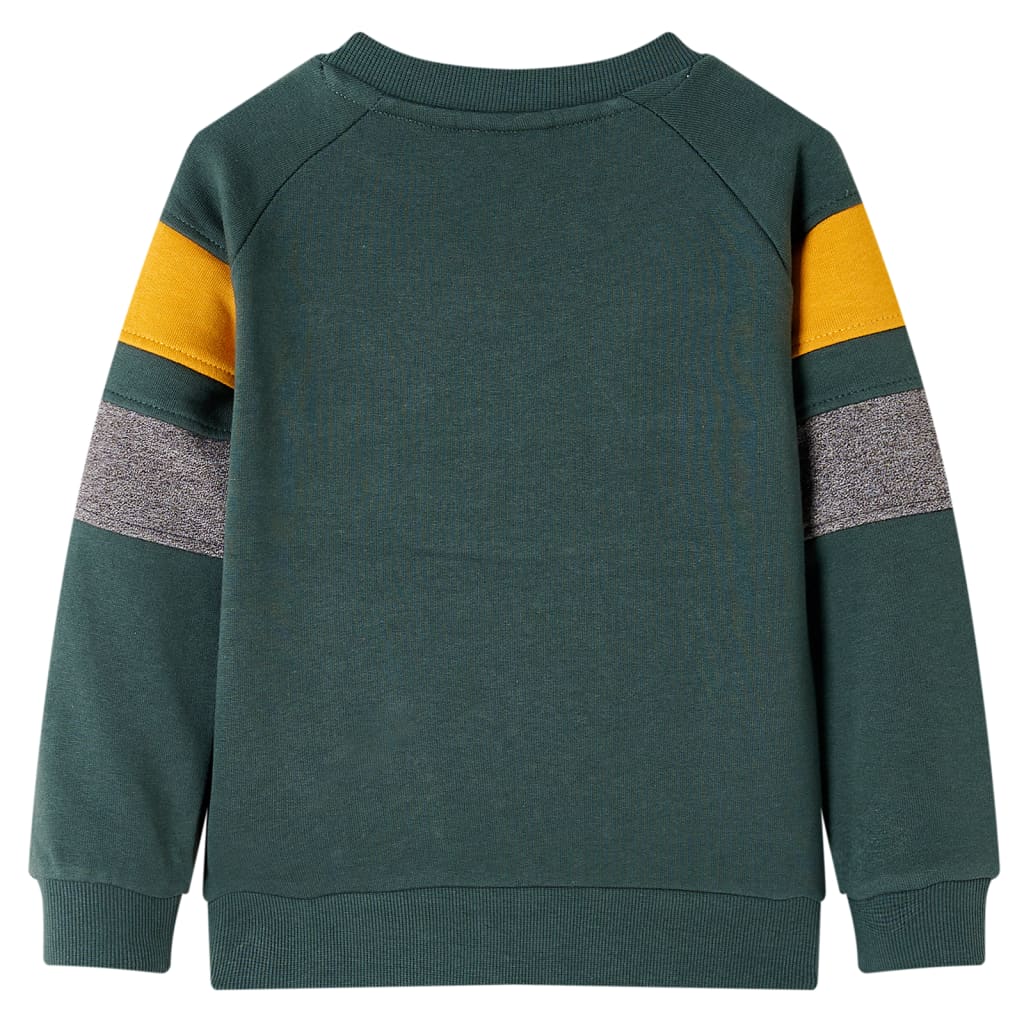 Pull pour enfants Vidaxl 116 vert foncé