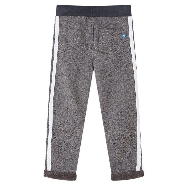 Vidaxl Pantalon de jogging pour enfants 104 gris foncé mixte