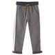 Vidaxl pantalon de jogging pour enfants 116 gris foncé mixte