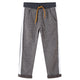 Vidaxl pantalon de jogging pour enfants 140 gris foncé mixte