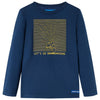 Vidaxl Child's Shirt à manches longues 92 bleu marine