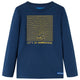 Vidaxl Child's Shirt à manches longues 92 bleu marine