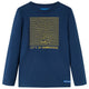 Vidaxl Child's Shirt à manches longues 116 bleu marine