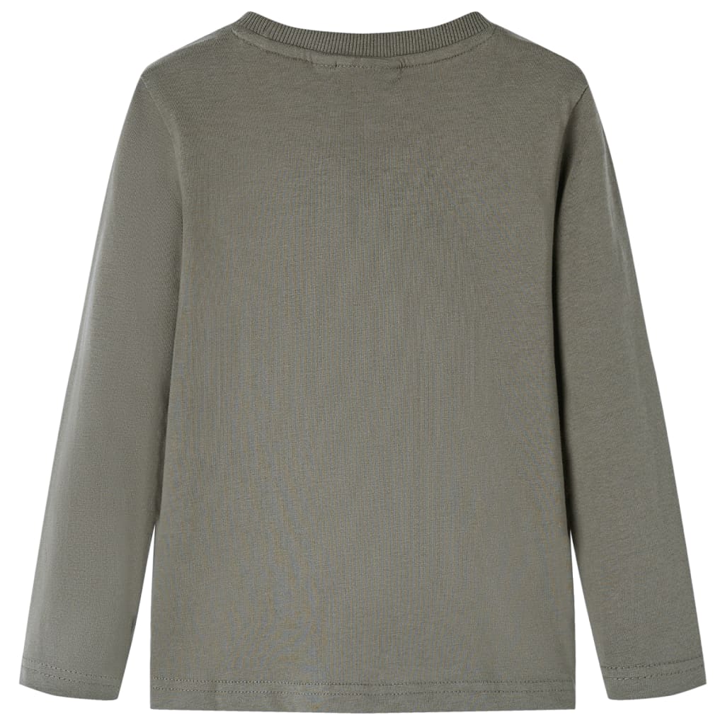 Vidaxl Child's Shirt à manches longues 92 Kakikientig
