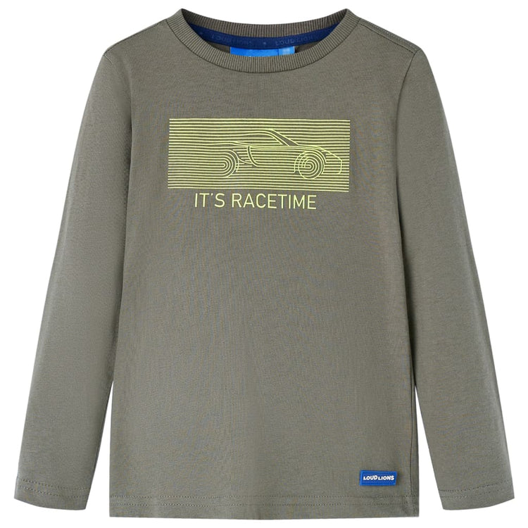 Vidaxl Child's Shirt à manches longues 116 Kakikientig