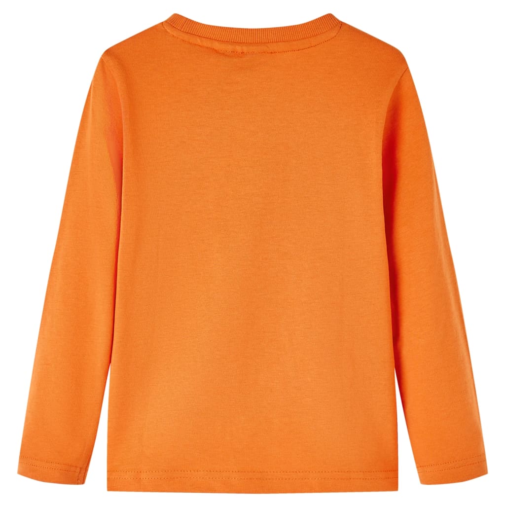 Vidaxl Children's Shirt à manches longues 92 Donkeroranje