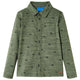 Vidaxl Child's Shirt 128 mixte kaki -colored