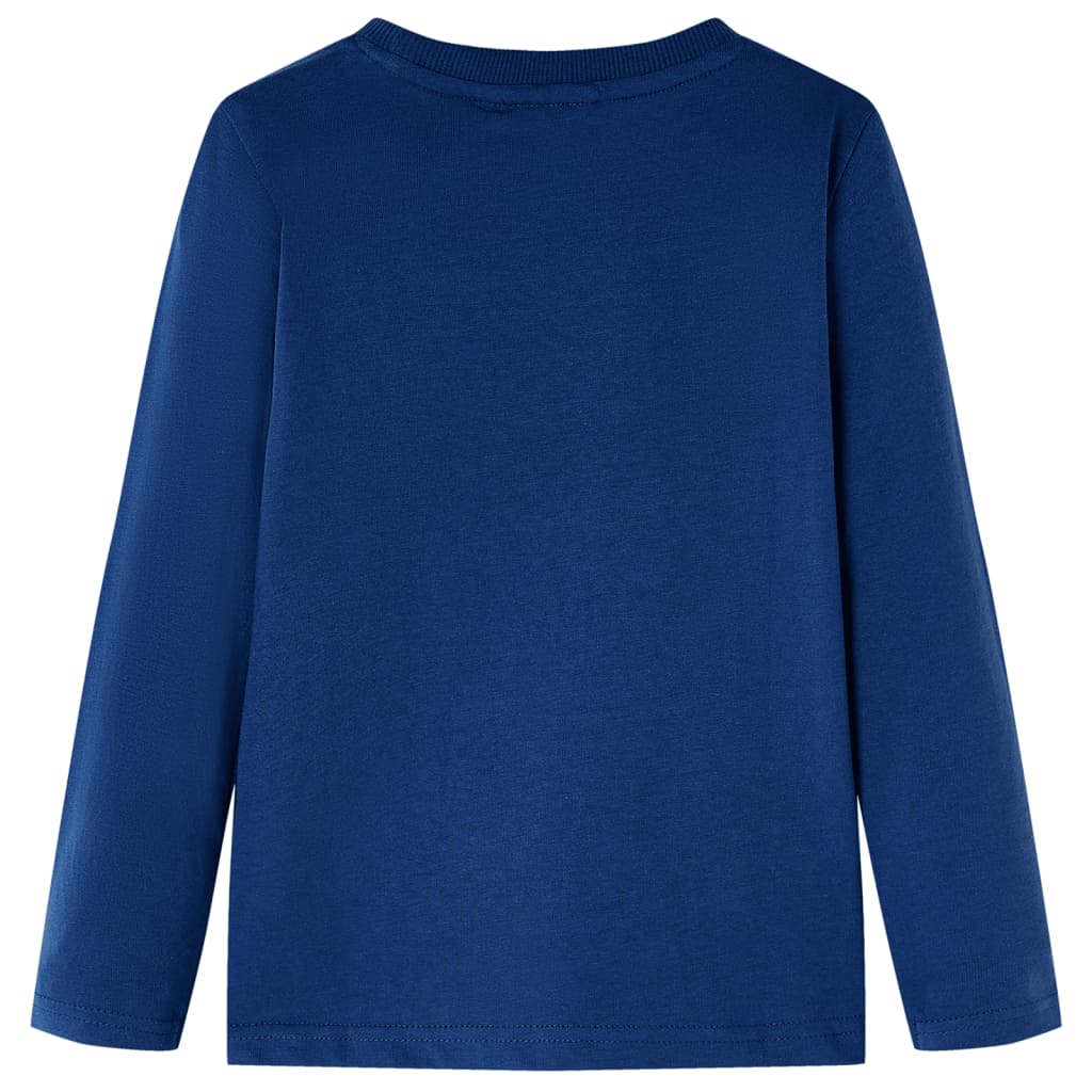 Vidaxl Child's Shirt à manches longues 128 jeans bleu