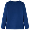 Vidaxl Child's Shirt avec manches longues 140 jeans bleu