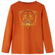 Vidaxl Children's Shirt à manches longues 104 légèrement rouille -colored