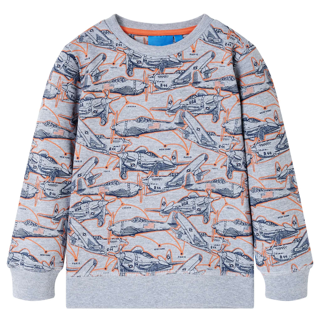 Vidaxl Pull pour enfants 116 gris mixte