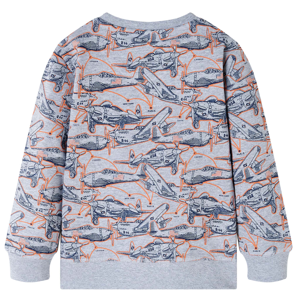 Pull pour enfants Vidaxl 140 gris mixte