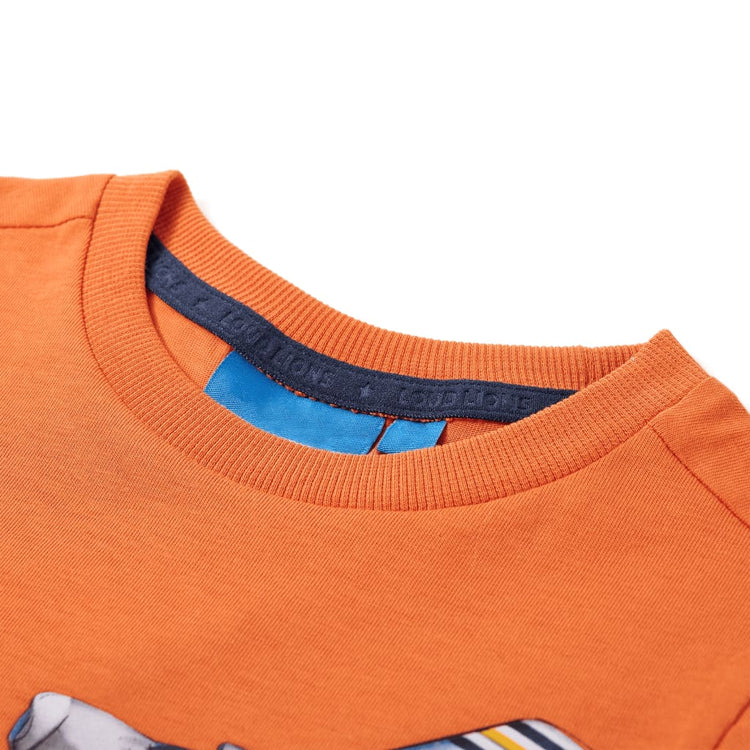 Vidaxl Children's Shirt à manches longues 92 Donkeroranje