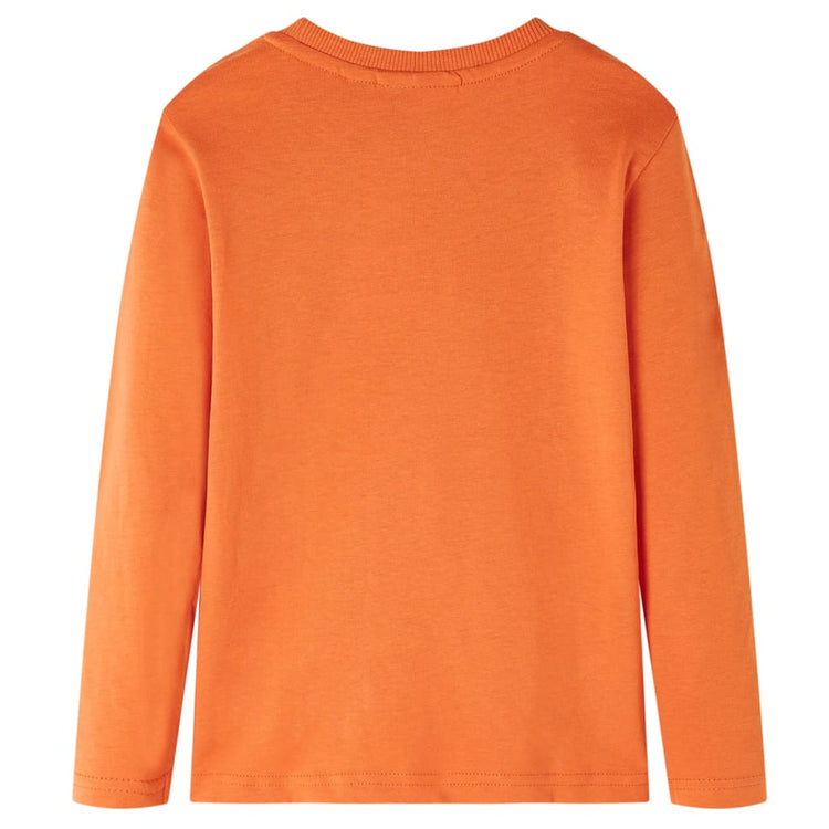 Vidaxl Children's Shirt à manches longues 104 Donkeroranje