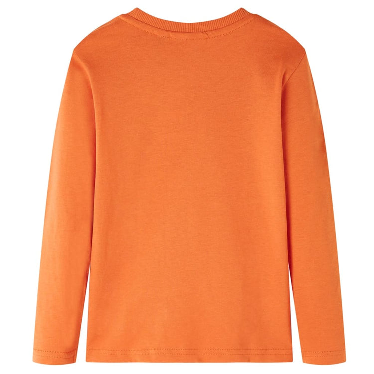 Vidaxl Children's Shirt à manches longues 128 Donkeroranje
