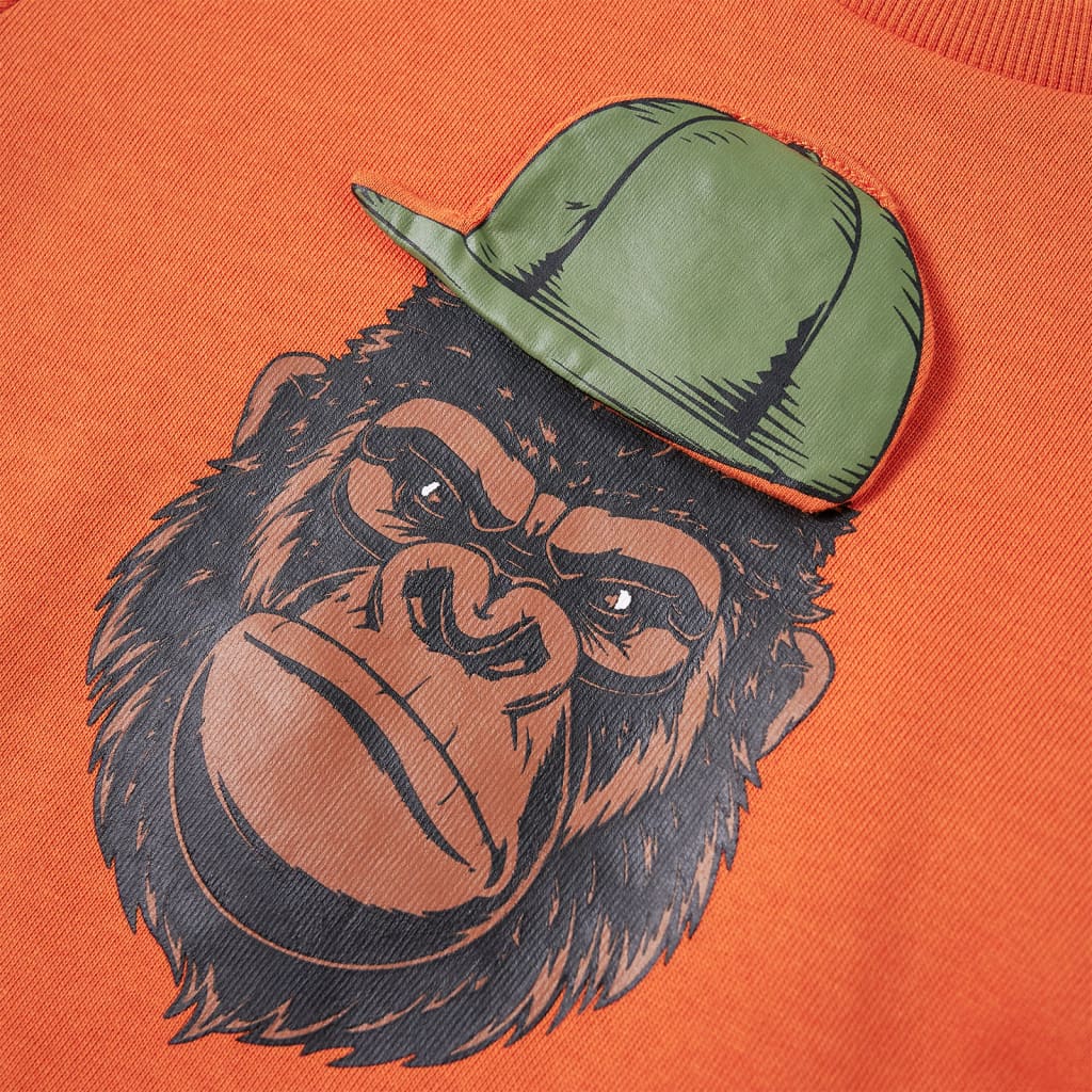 Pull pour enfants Vidaxl 116 Donkeroranje