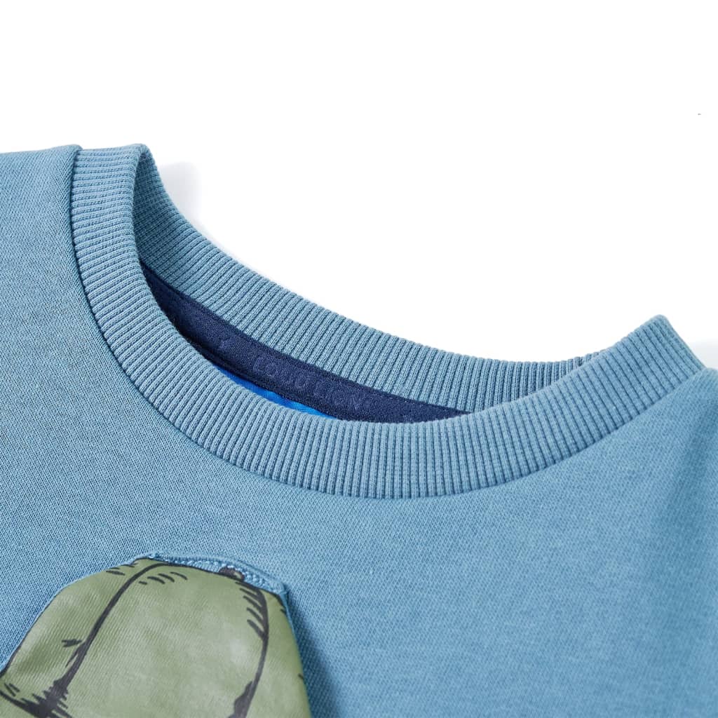 Pull pour enfants Vidaxl 140 Middelblauw