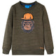 Vidaxl Child's Pull 104 mixte Dark Box -Colored