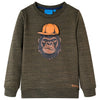 Vidaxl Child's Pull 140 Pocket foncé mixte - Faire