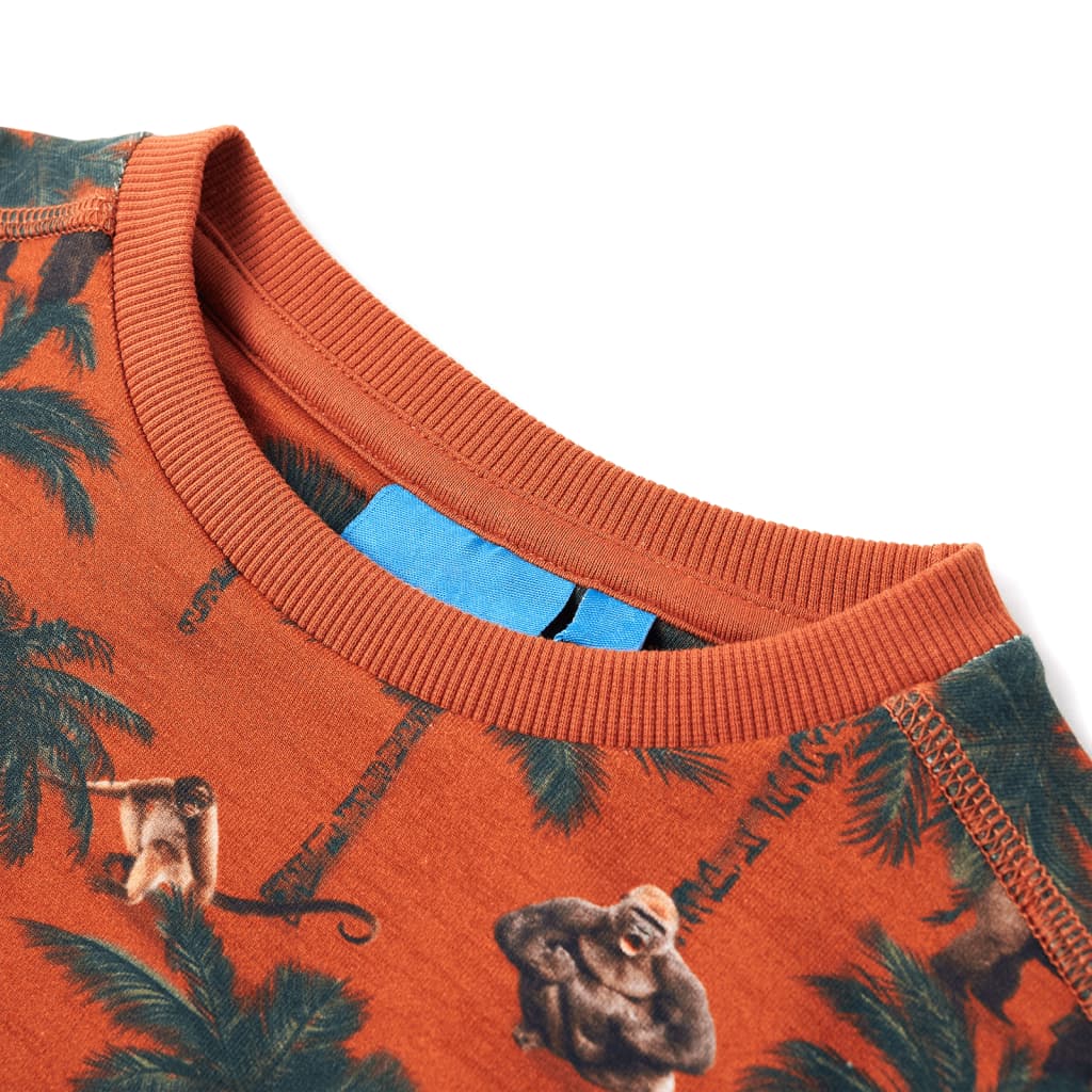 Vidaxl Pull pour enfants 128 Rust Light