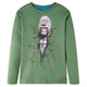 Vidaxl Children's Shirt avec manches longues 104 Light -loft -Colored