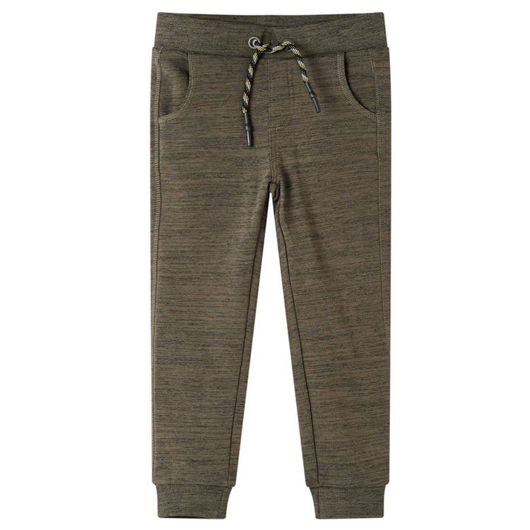 Vidaxl pantalon de jogging pour enfants 92 kaki foncé mixte