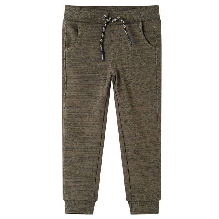 Vidaxl pantalon de jogging pour enfants 104 kaki foncé mixte