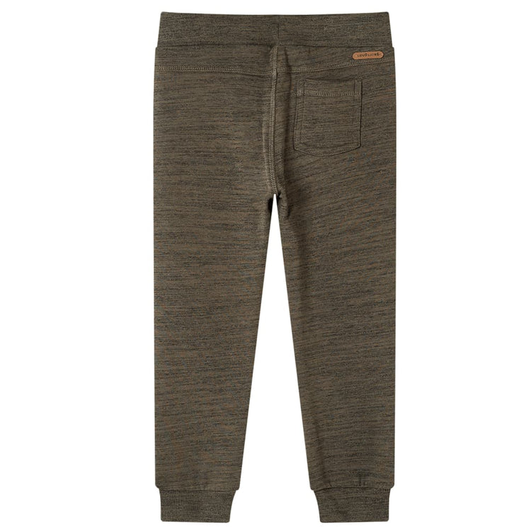 Vidaxl pantalon de jogging pour enfants 104 kaki foncé mixte