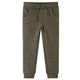 Vidaxl pantalon de jogging pour enfants 128 kaki foncé mixte