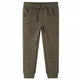 Vidaxl pantalon de jogging pour enfants 140 kaki foncé mixte