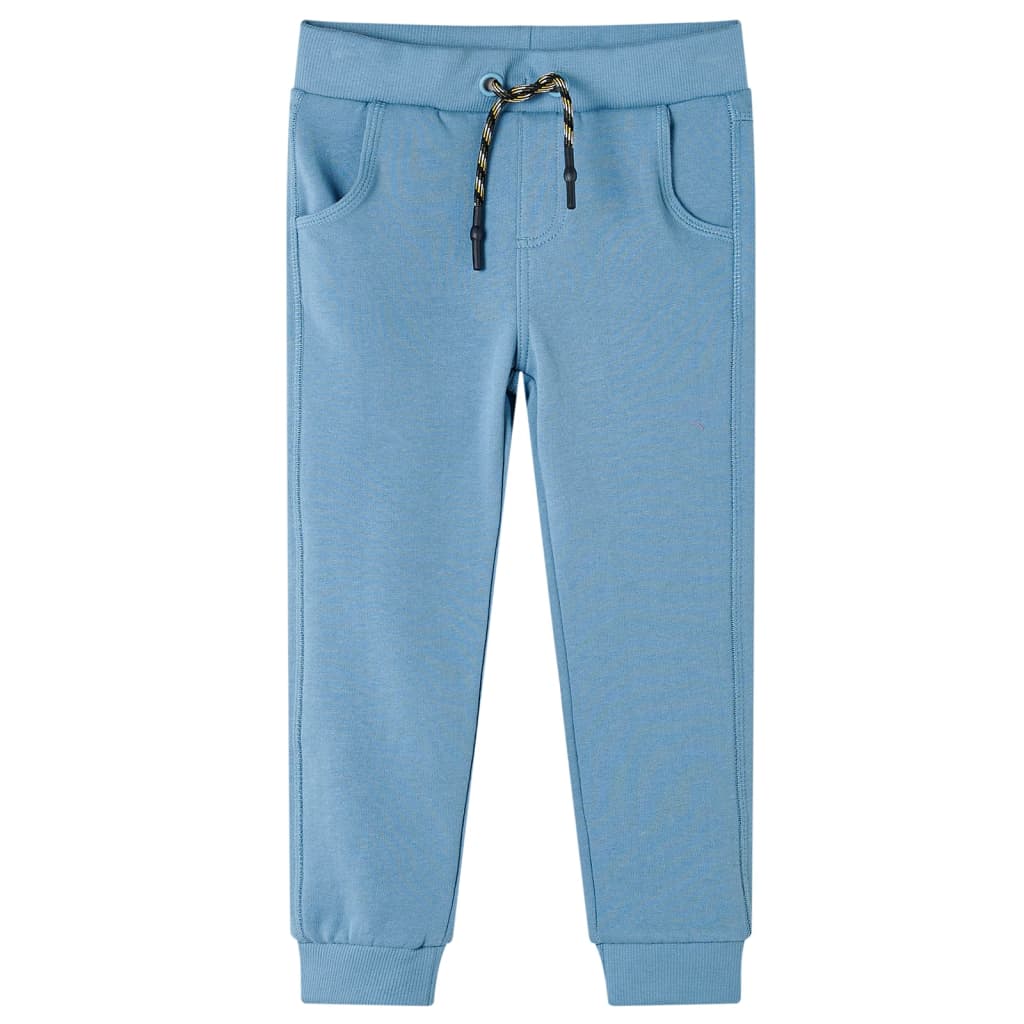 Vidaxl pantalon de jogging pour enfants 104 bleu