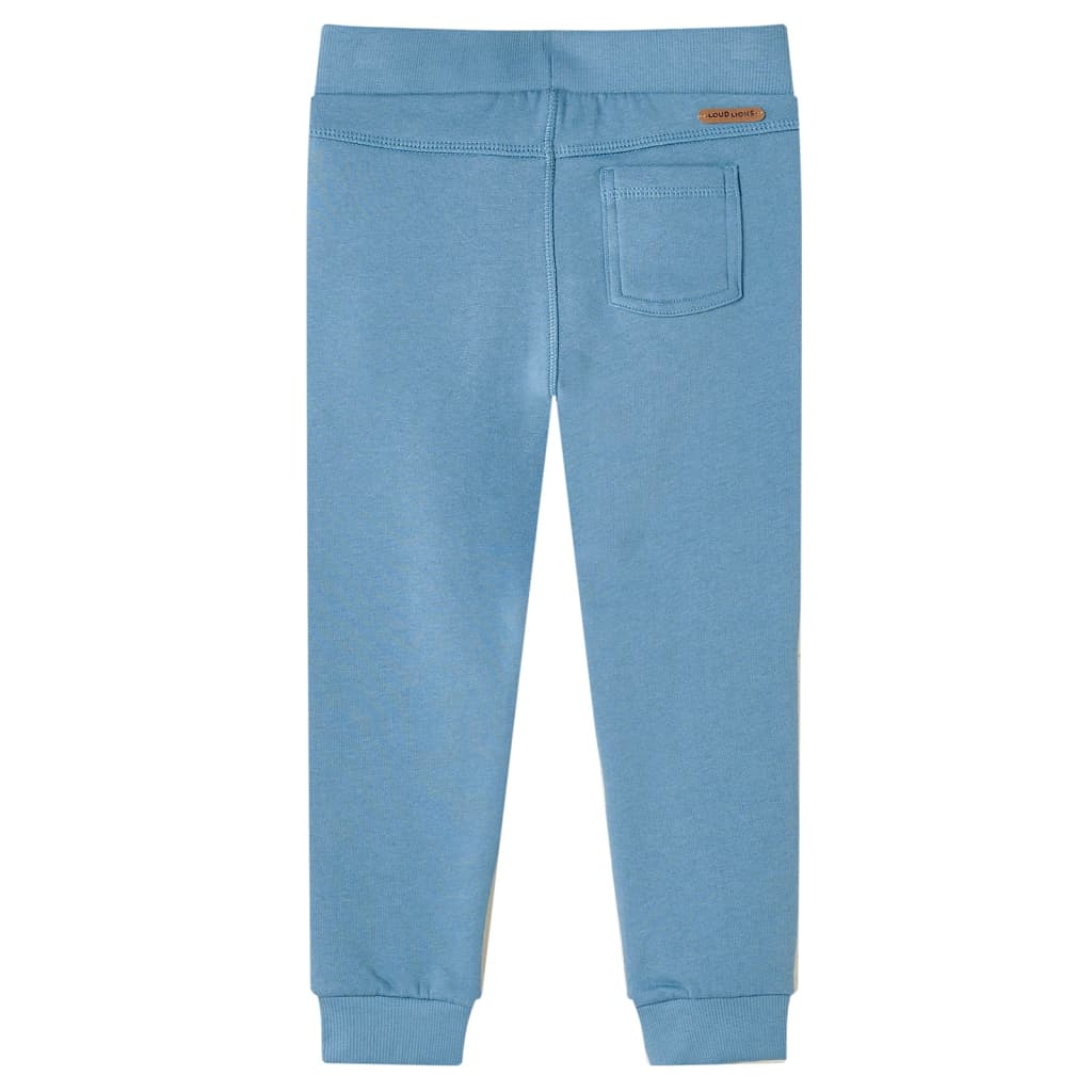 Vidaxl pantalon de jogging pour enfants 128 bleu