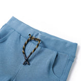 Vidaxl pantalon de jogging pour enfants 128 bleu - afbeelding 3