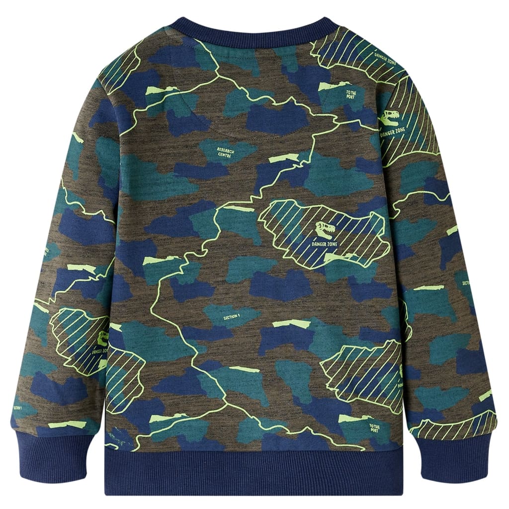 Vidaxl Child's Shirt 140 mixte Dark Kack -Colored