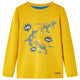 Vidaxl Children's Shirt avec manches longues 104 Ochère -colored