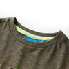 Vidaxl Child's Shirt à manches longues 140 kaki mixte -colore
