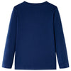 Vidaxl Child's Shirt à manches longues 104 bleu marine