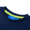 Vidaxl Child's Shirt à manches longues 116 bleu marine
