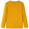 Vidaxl Children's Shirt avec manches longues 92 Ochère -colored