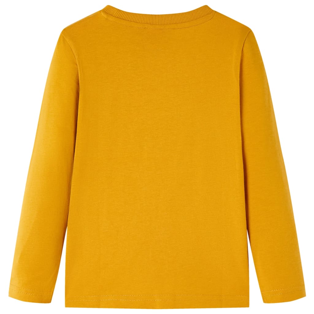 Vidaxl Children's Shirt à manches longues 116 Ochère -colored