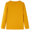 Vidaxl Children's Shirt à manches longues 128 Ochère Couleur