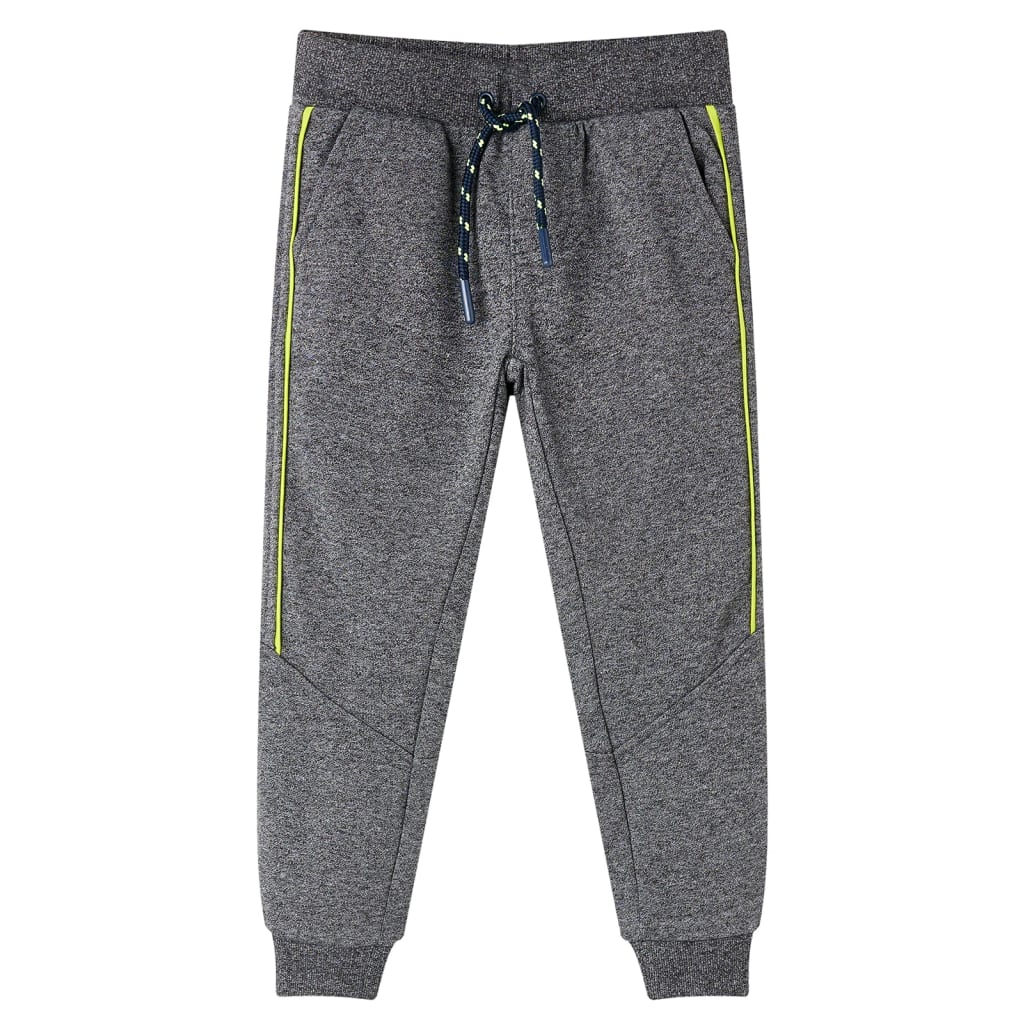 Vidaxl pantalon de jogging pour enfants 92 gris mixte
