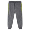 Vidaxl pantalon de jogging pour enfants 104 gris mixte