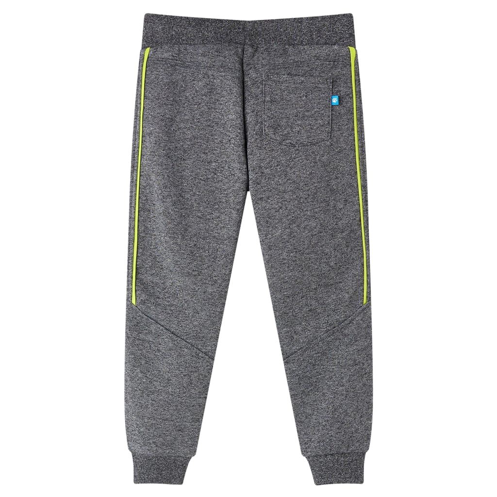 Vidaxl pantalon de jogging pour enfants 140 gris mixte