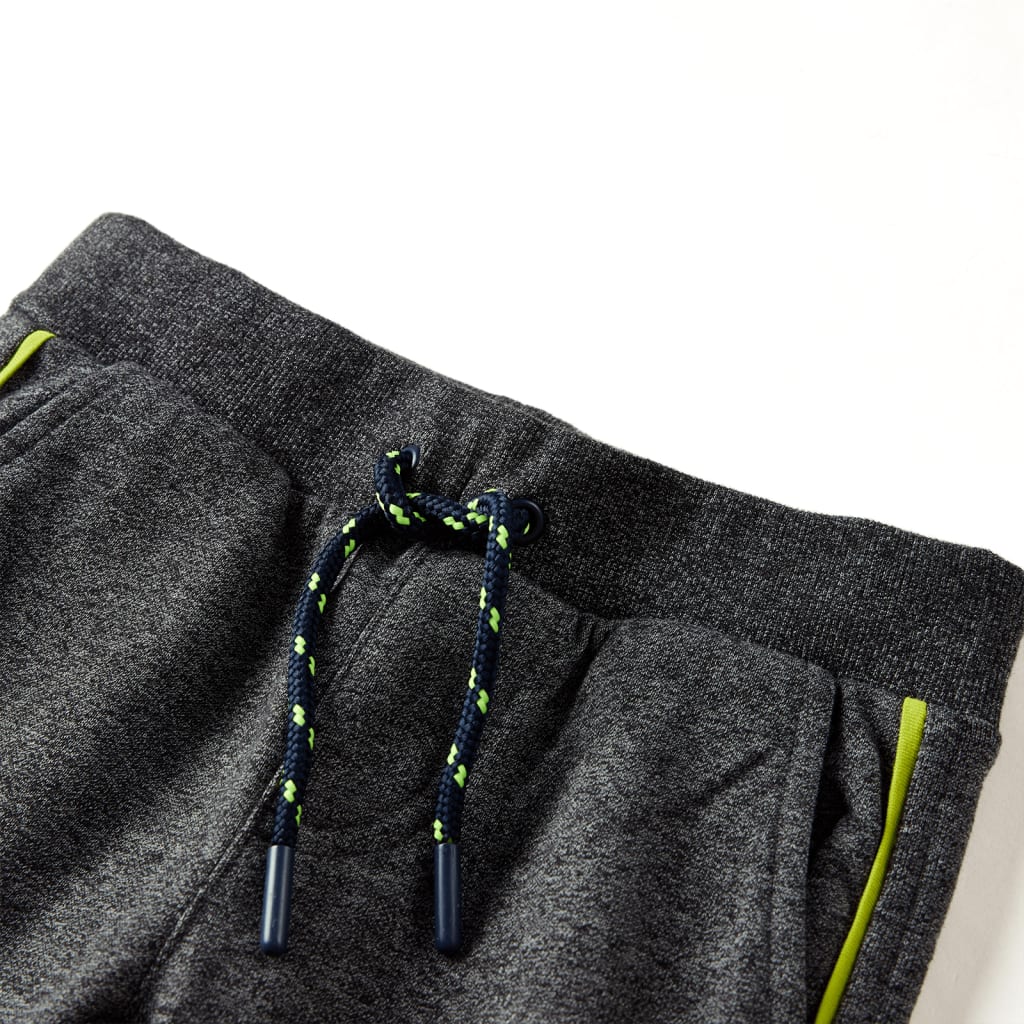 Vidaxl pantalon de jogging pour enfants 140 gris mixte